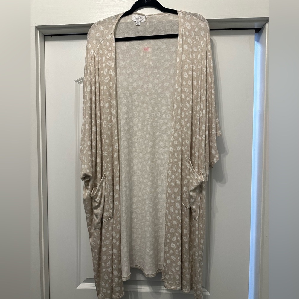 Mudpie Leopard Print Cardigan